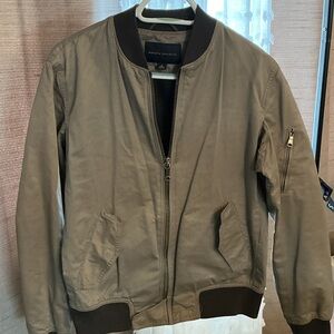 Banana Republic Men's Tan Bomber Jacket